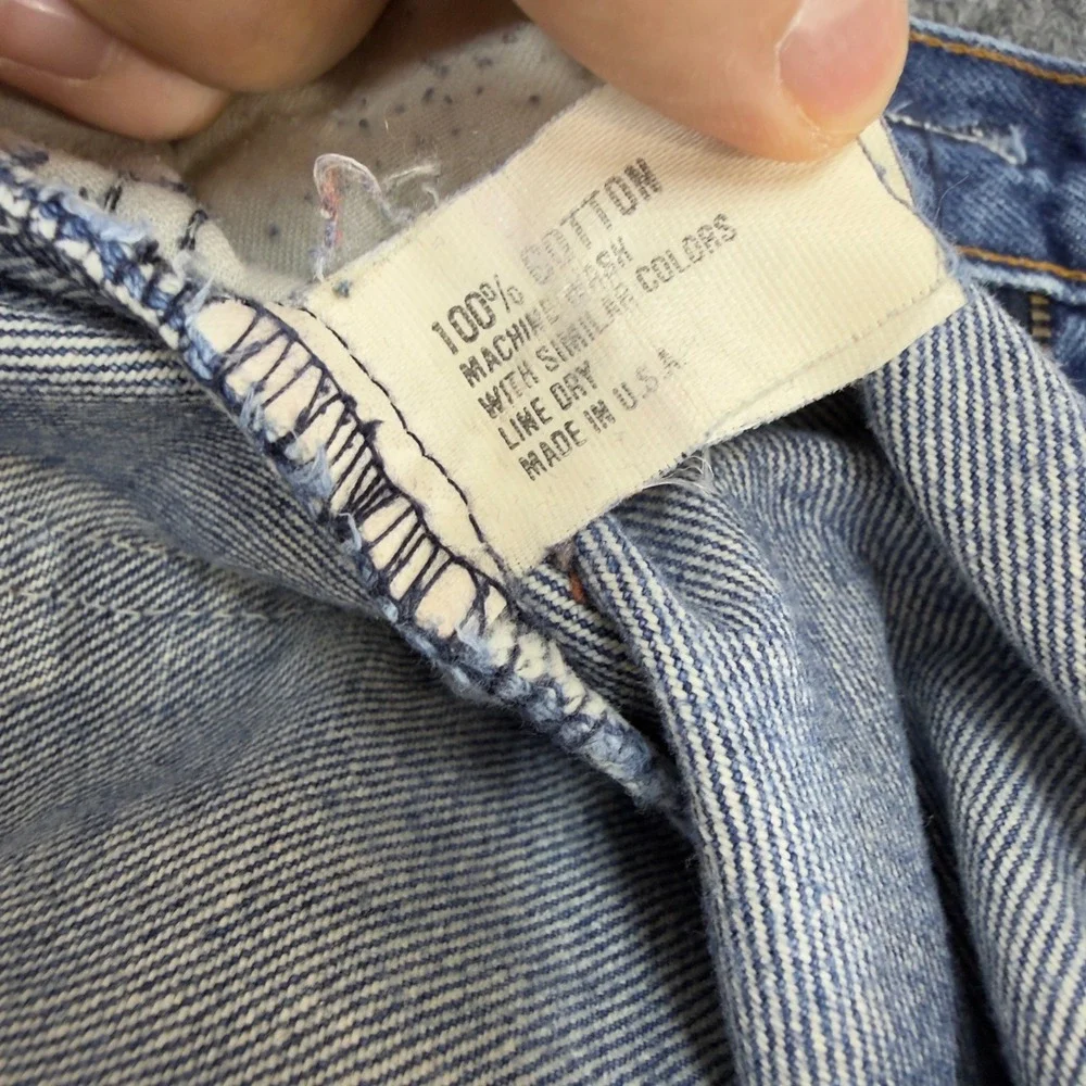 Vintage Sears Roebuck 80s Straight Leg Jeans Made in USA Blue Size 31x29